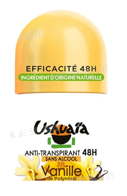 DEODORANT ROLL’ON VANILLE DE POLYNESIE 50ML USHUAIA
