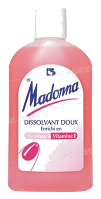 DISSOLVANT ENRICHI EN GLYCERINE ET VITAMINE E 65ML MADONNA