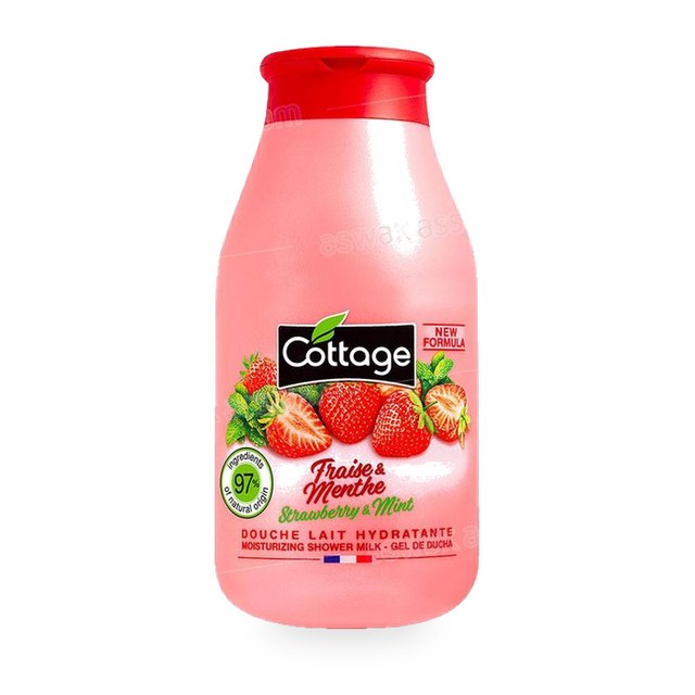DOUCHE LAIT HYDRATANTE FRAISE & MENTHE 250ML COTTAGE