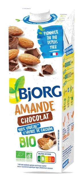 LAIT D’AMANDE CHOCOLAT BIO 1L BJORG