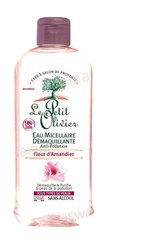 EAU MICELLAIRE DEMAQUILLANTE ANTI-POLLUTION FLEUR D’AMANDIER 400ML LE PETIT OLIVIER