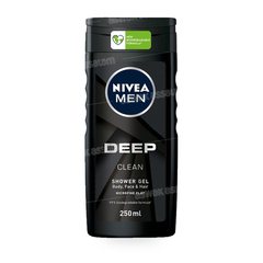 GEL DOUCHE DEEP CLEAN 250ML NIVEA MEN