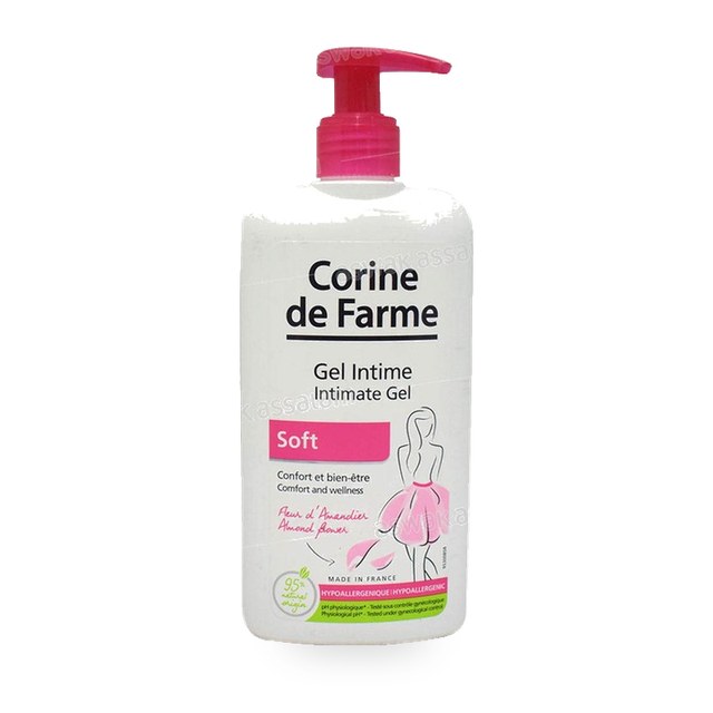 GEL INTIME SOFT A LA FLEUR DAMANDIER 250ML CORINE DE FARME