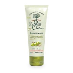GOMMAGE VISAGE POUDRE DE NOYAUX D’OLIVE 75ML LE PETIT OLIVIER