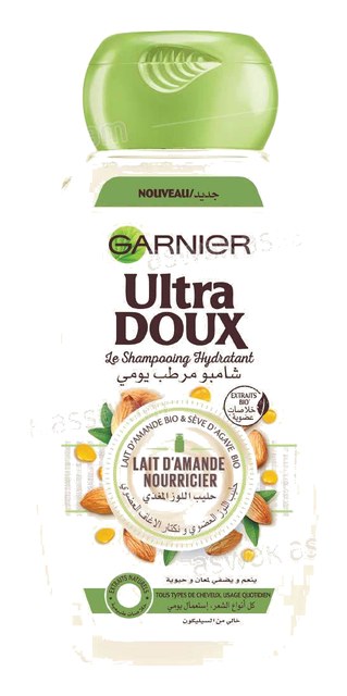 SHAMPOOING AU LAIT D’AMANDE 600ML ULTRA DOUX