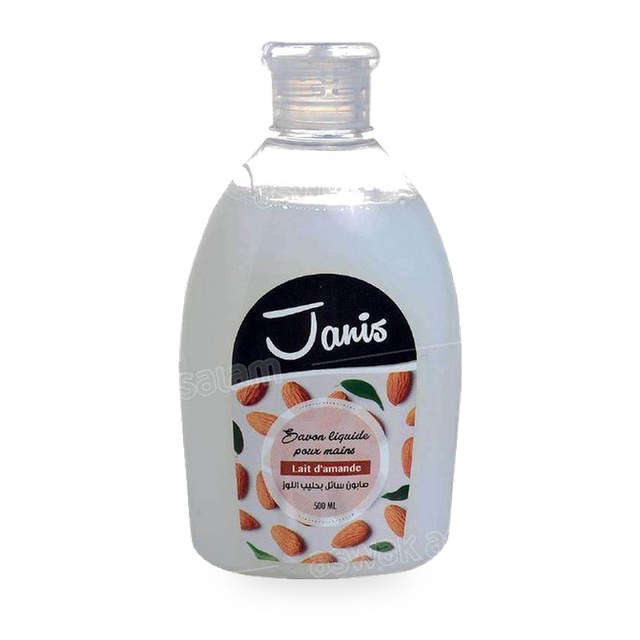SAVON LIQUIDE LAIT D’AMANDE 500ML JANIS