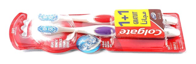 PACK BROSSE A DENTS SOUPLE 1 1 GRATUITE OPTIC WHITE COLGATE