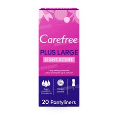 PROTECTION HYGIENIQUE PARFUME LARGE 20 UNITES CAREFREE