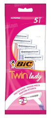 RASOIR 2 LAMES 5 UNITES TWIN LADY BIC