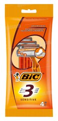 RASOIR 3 LAMES ALOE VERA ET VITAMINE E 4 UNITES SENSITIVE BIC