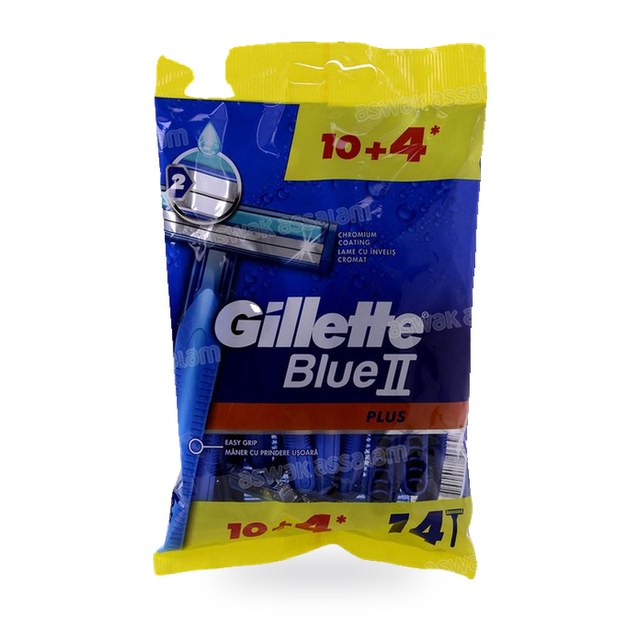 RASOIR BLUE 2 PLUS 10 UNITES + 4 GRATUITES GILLETTE