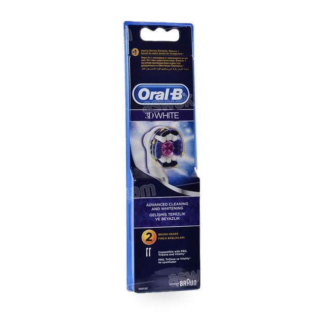 RECHARGE POUR BROSSE A DENTS ELECTRIQUE 3D WHITE ORAL-B
