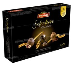 ASSORTIMENT DE CHOCOLATS SANS SUCRES AJOUTÉS 200G SELECTION DELAVIUDA
