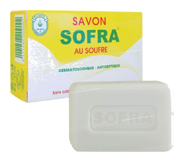 SAVON AU SOUFRE 90G SOFRA