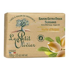 SAVON EXTRA DOUX SURGRAS HUILE D’ARGAN 100G LE PETIT OLIVIER