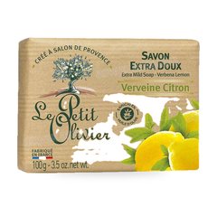 SAVON EXTRA DOUX VERVEINE CITRON 100G LE PETIT OLIVIER