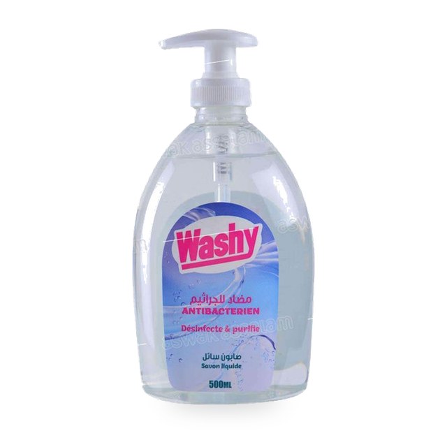 SAVON LIQUIDE ANTIBACTERIEN 500ML WASHY