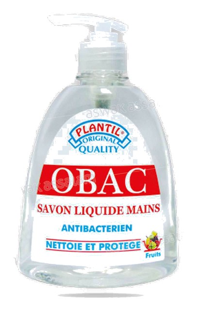 SAVON LIQUIDE ANTIBACTERIEN POUR MAINS 500ML OBAC