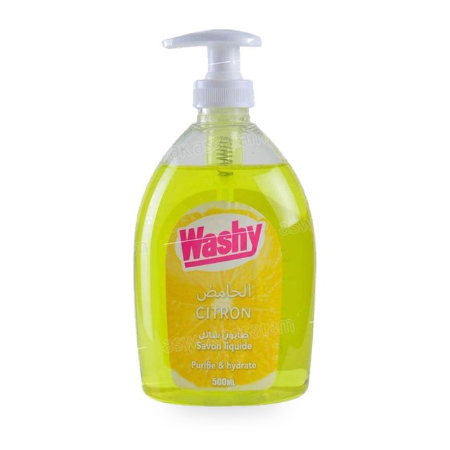 SAVON LIQUIDE CITRON 500ML WASHY