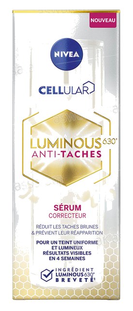SERUM VISAGE CORRECTEUR ANTI-TACHES LUMINOUS CELLULAR 30ML NIVEA