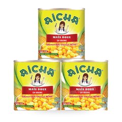 MAIS SANS SUCRE SANS OGM 3*165G AICHA