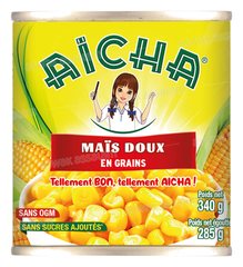 MAIS DOUX SANS SUCRES AJOUTES SANS OGM 340G AICHA