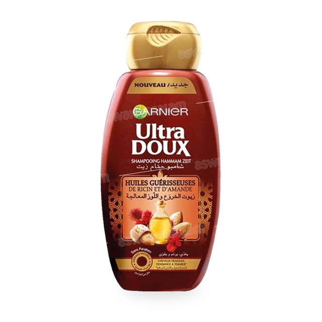 SHAMPOOING AMANDE ET RICIN 400ML ULTRA DOUX