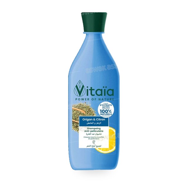 SHAMPOOING ANTI-PELLICULAIRE ORIGAN ET CITRON 380ML VITAIA