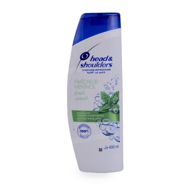 SHAMPOOING FRAICHEUR MENTHOL 400ML HEAD & SHOULDERS