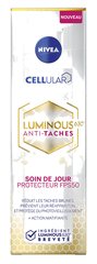 SOIN DE JOUR VISAGE PROTECTEUR ANTI-TACHES FPS 50 LUMINOUS CELLULAR 40ML NIVEA