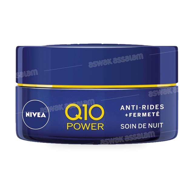 SOIN DE NUIT ANTI-RIDES ET FERMETE Q10 POWER 50ML NIVEA