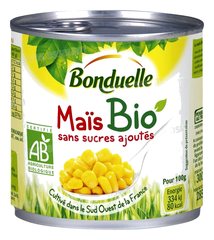 MAIS BIO SANS SUCRES AJOUTES 300G BONDUELLE