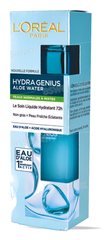 SOIN LIQUIDE HYDRATANT HYDRA GENIUS ALOE WATER PEAU SECHE A SENSIBLE 70ML L’OREAL
