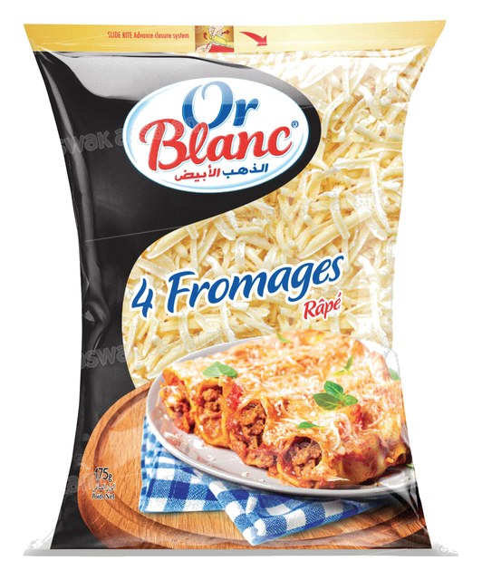 4 FROMAGES RAPES 175G OR BLANC