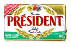 BEURRE 200G DEMI SEL PRESIDENT