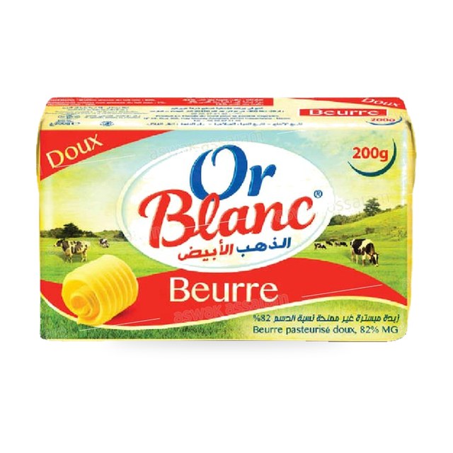 BEURRE DOUX 200G OR BLANC