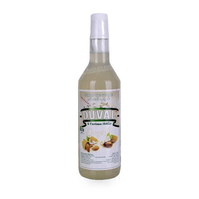 SIROP DE SUCRE AROME ORGEAT 75CL DUVAL