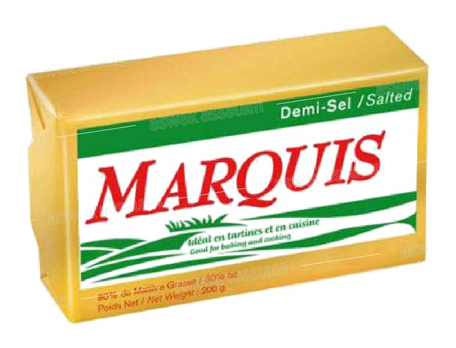 BEURRE MARQUIS DEMI SEL 200G ELLE&VIRE