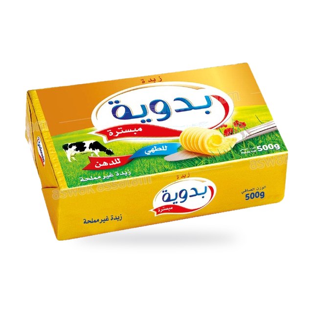 BEURRE PASTEURISE 500G BADAOUIRA