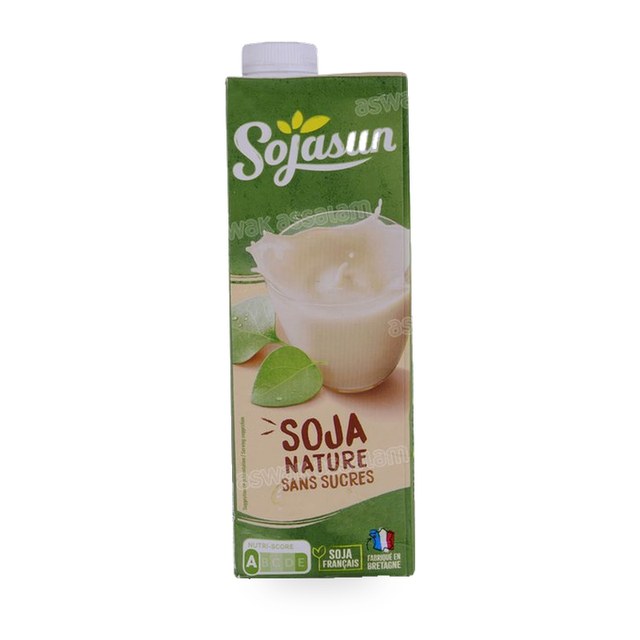 BOISSON AU SOJA NATURE 1L SOJASUN