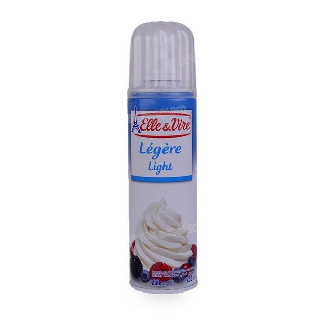 CREME CHANTILLY LEGERE 250G ELLE & VIRE