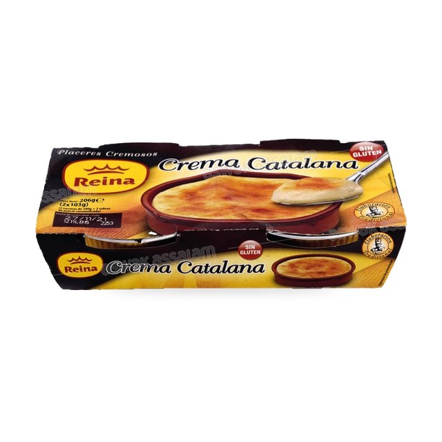 CREME DESSERT CATALANE 2*103G PACK REINA