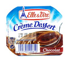 Creme Dessert Chocolat 100 g Elle&vire
