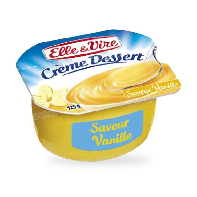 CREME DESSERT VANILLE 100G ELLE&VIRE