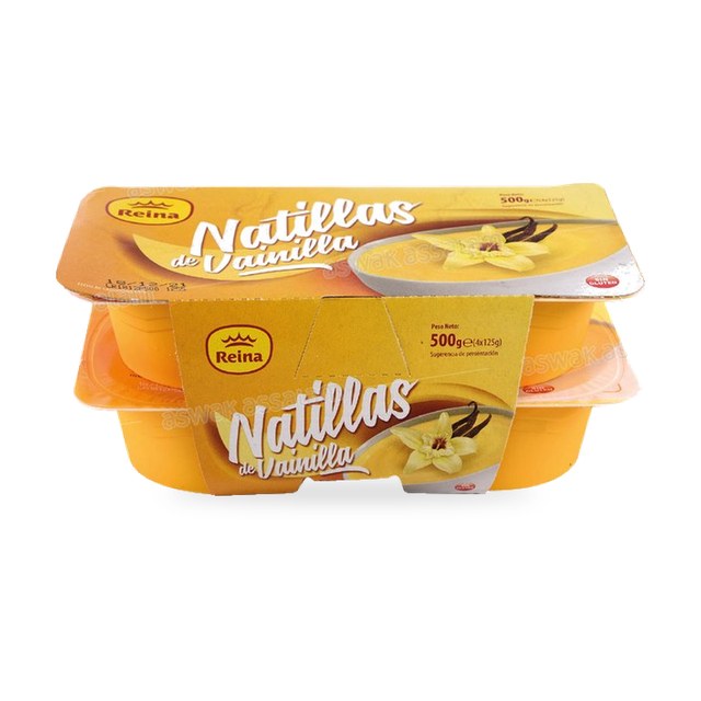 CREME DESSERT VANILLE 4*125G PACK REINA