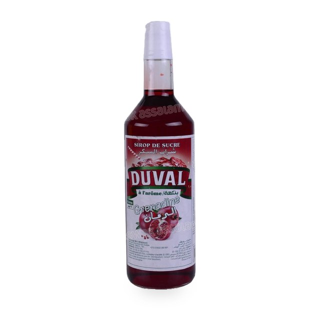 SIROP DE SUCRE AROME GRENADINE 1 L DUVAL