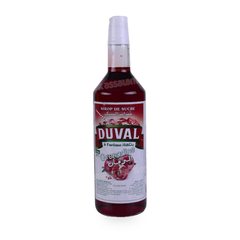 SIROP DE SUCRE AROME GRENADINE 1 L DUVAL