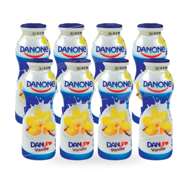DAN’UP VANILLE 8 *170G PACK DANONE