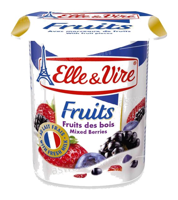 DESSERT FRUITS DES BOIS 125G ELLE&VIRE