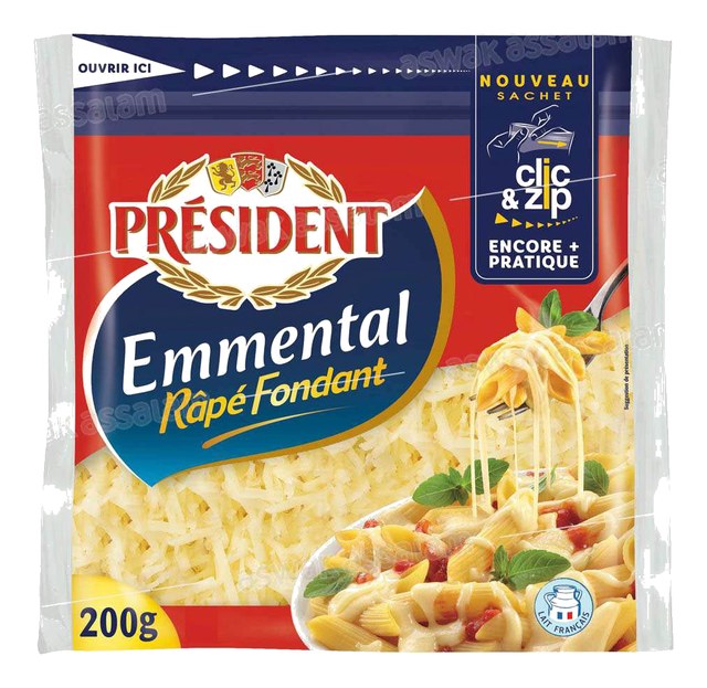 EMMENTAL RAPE 200G PRESIDENT